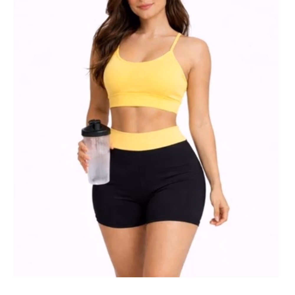 conjunto top short